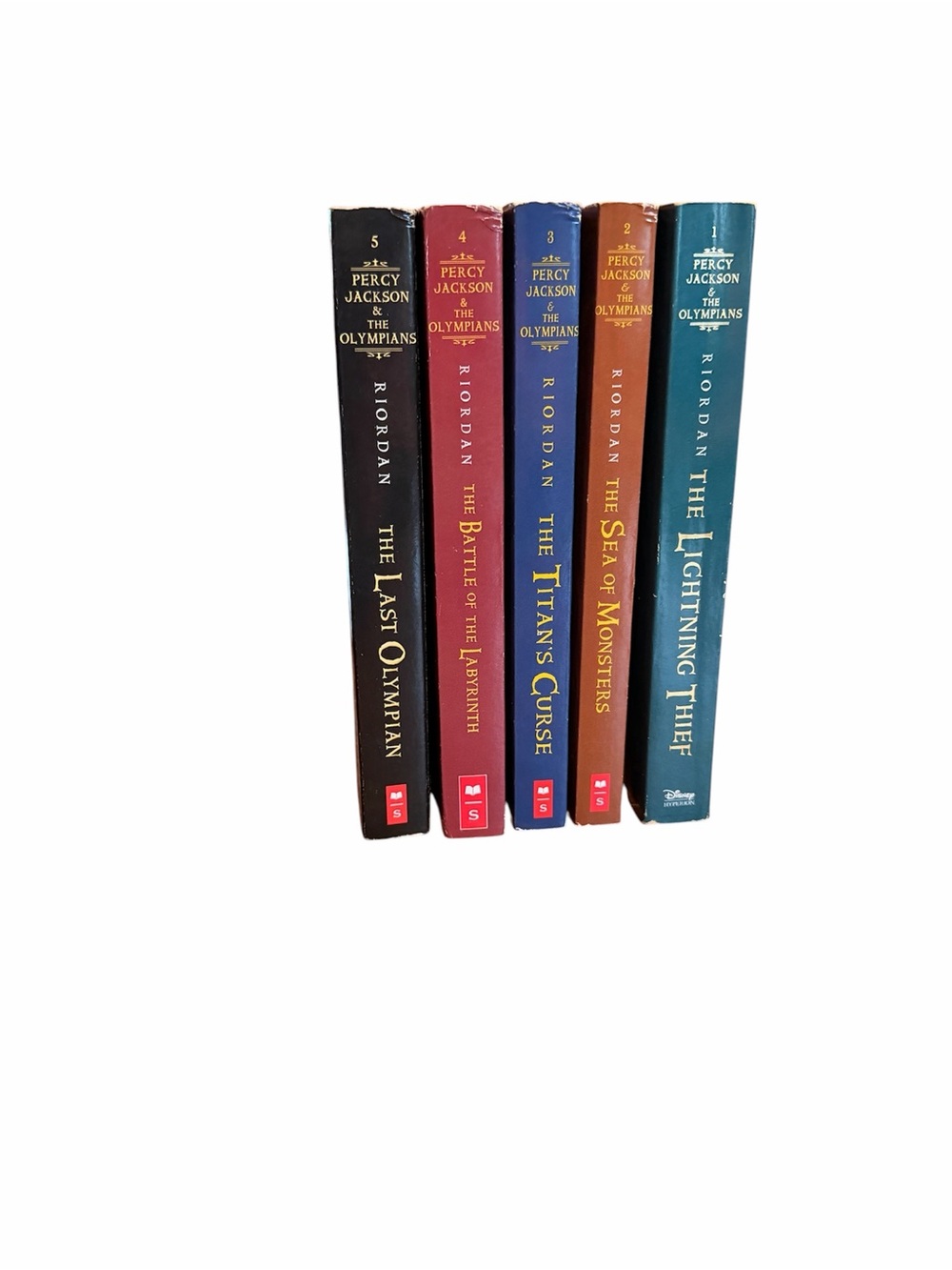 Complete Set of Percy Jackson & The Olympians Series - EUC